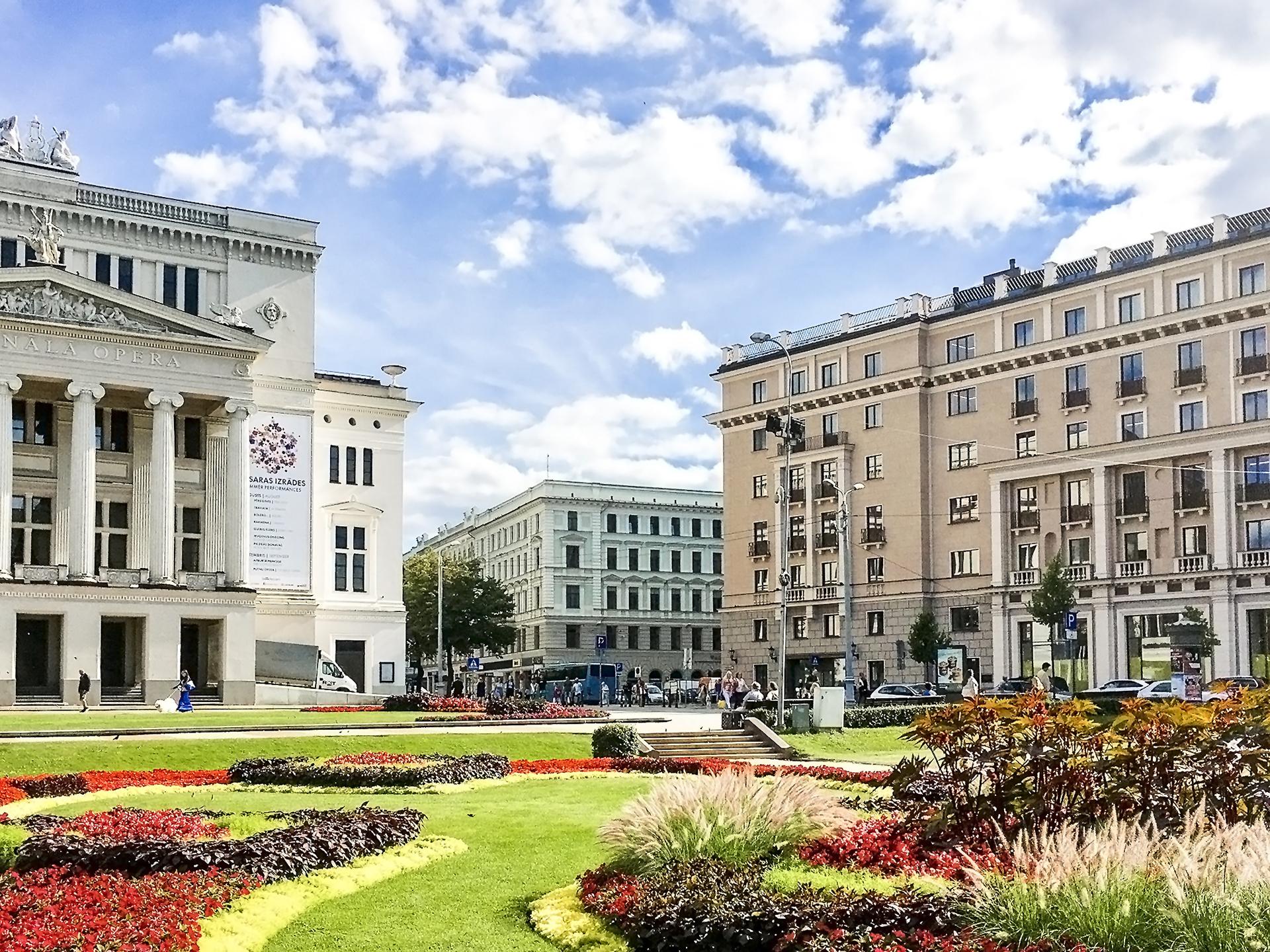 Grand Hotel Kempinski Ρίγα Εξωτερικό φωτογραφία The square
