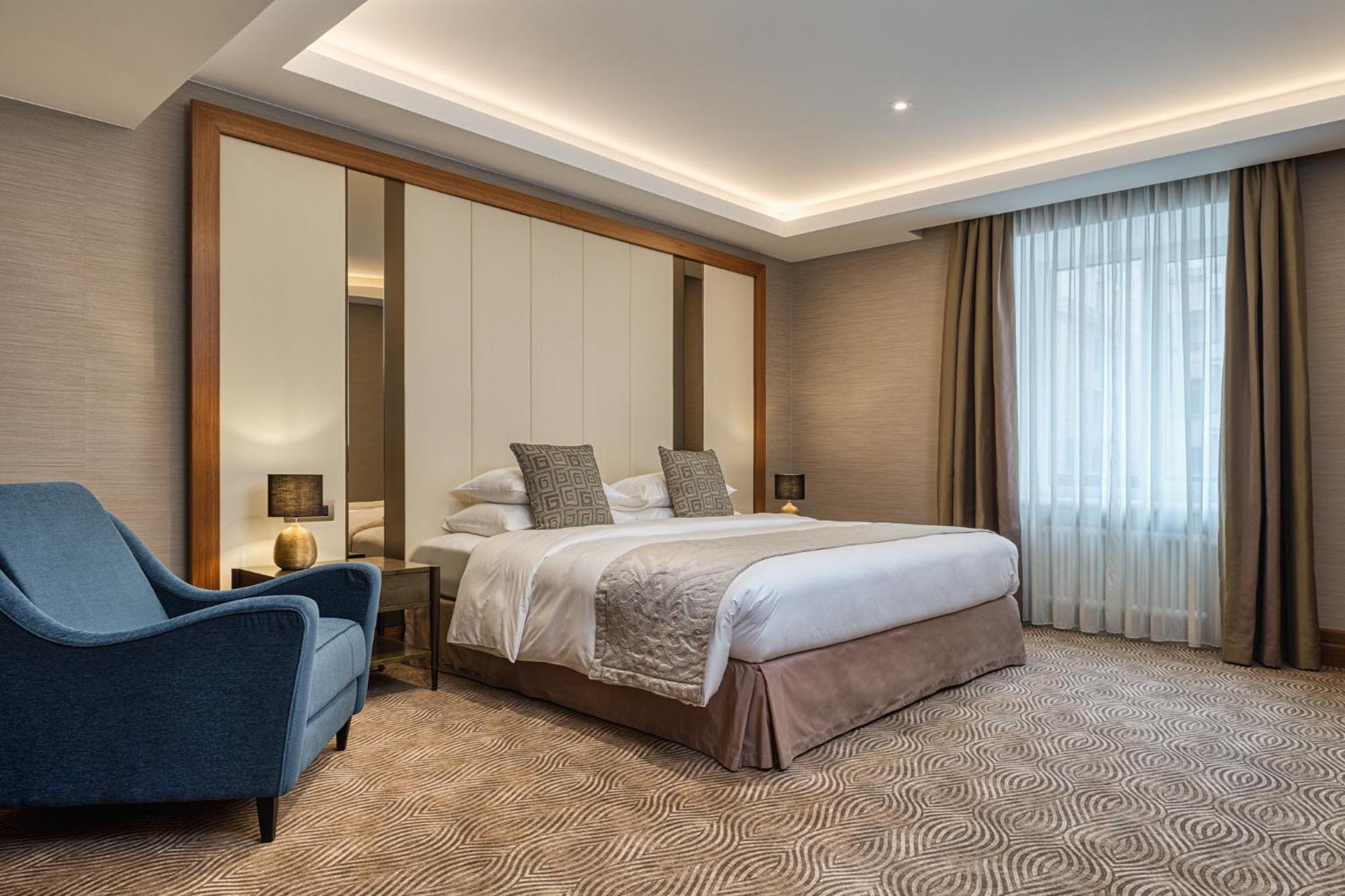 Grand Hotel Kempinski Ρίγα Εξωτερικό φωτογραφία A bedroom at the hotel