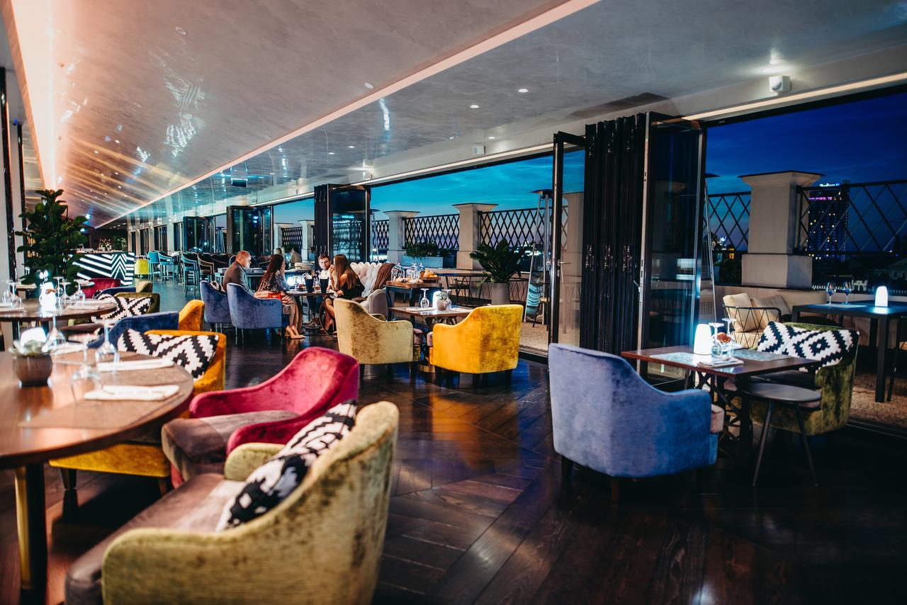 Grand Hotel Kempinski Ρίγα Εξωτερικό φωτογραφία The interior of the restaurant