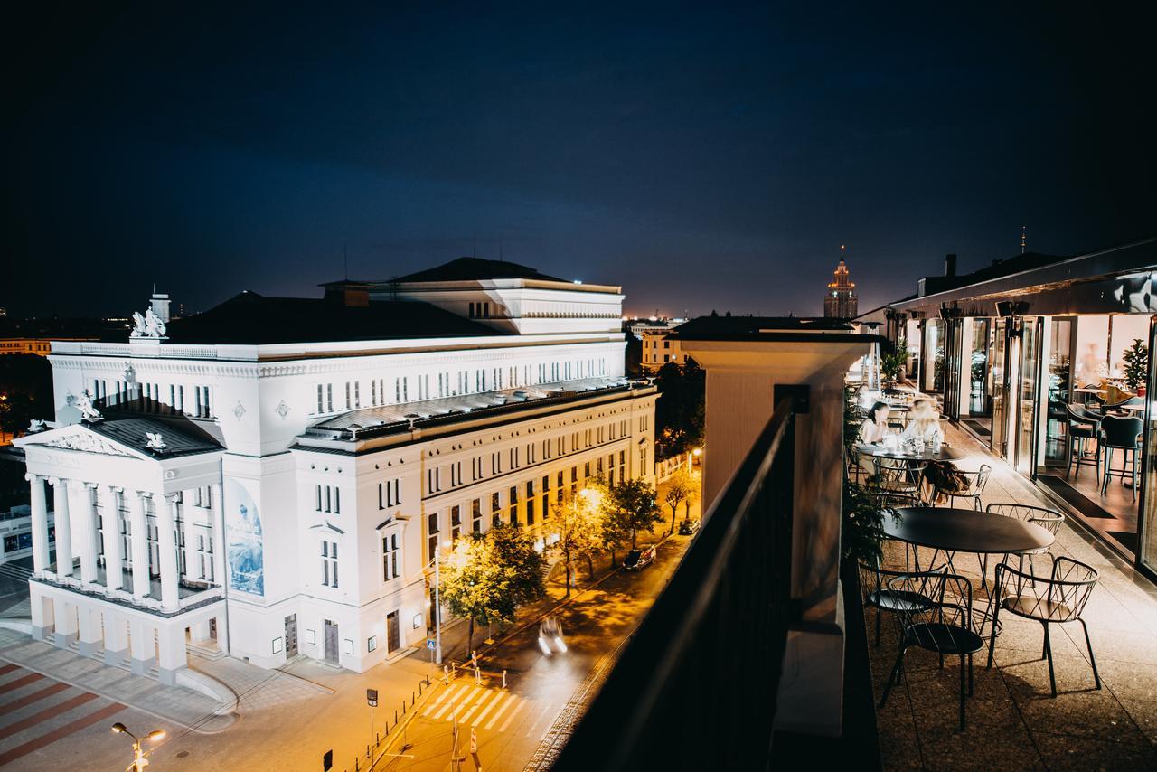 Grand Hotel Kempinski Ρίγα Εξωτερικό φωτογραφία The National Theatre